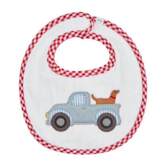 Mud Pie Baby Boy Terry Bib Set Of Three - Picture 3 of 12